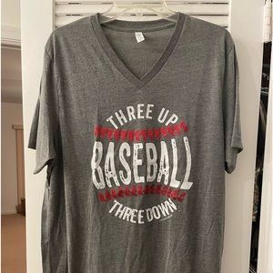 Baseball shirt. Never worn.